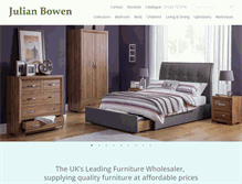 Tablet Screenshot of julian-bowen.co.uk